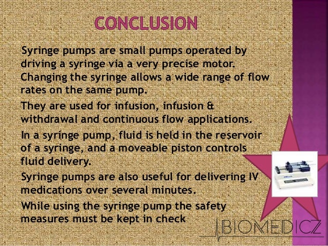 syringe pump
