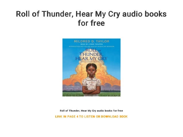Roll Of Thunder Hear My Cry Audio Chapter 1 Roll of Thunder... Hear My Cry audio books for free