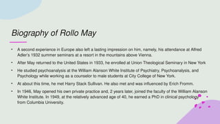 Symbol For Rollo May Rollo May Powerpoint presentation TOP.pptx