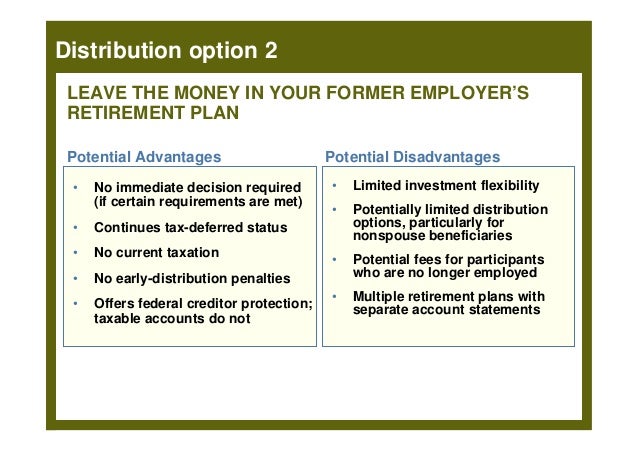 Best pension rollover options