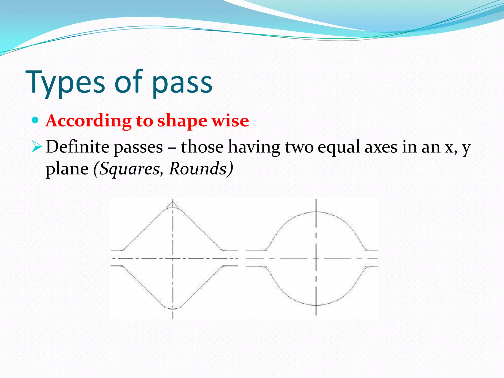 Roll pass design in continuous bar mills | PDF