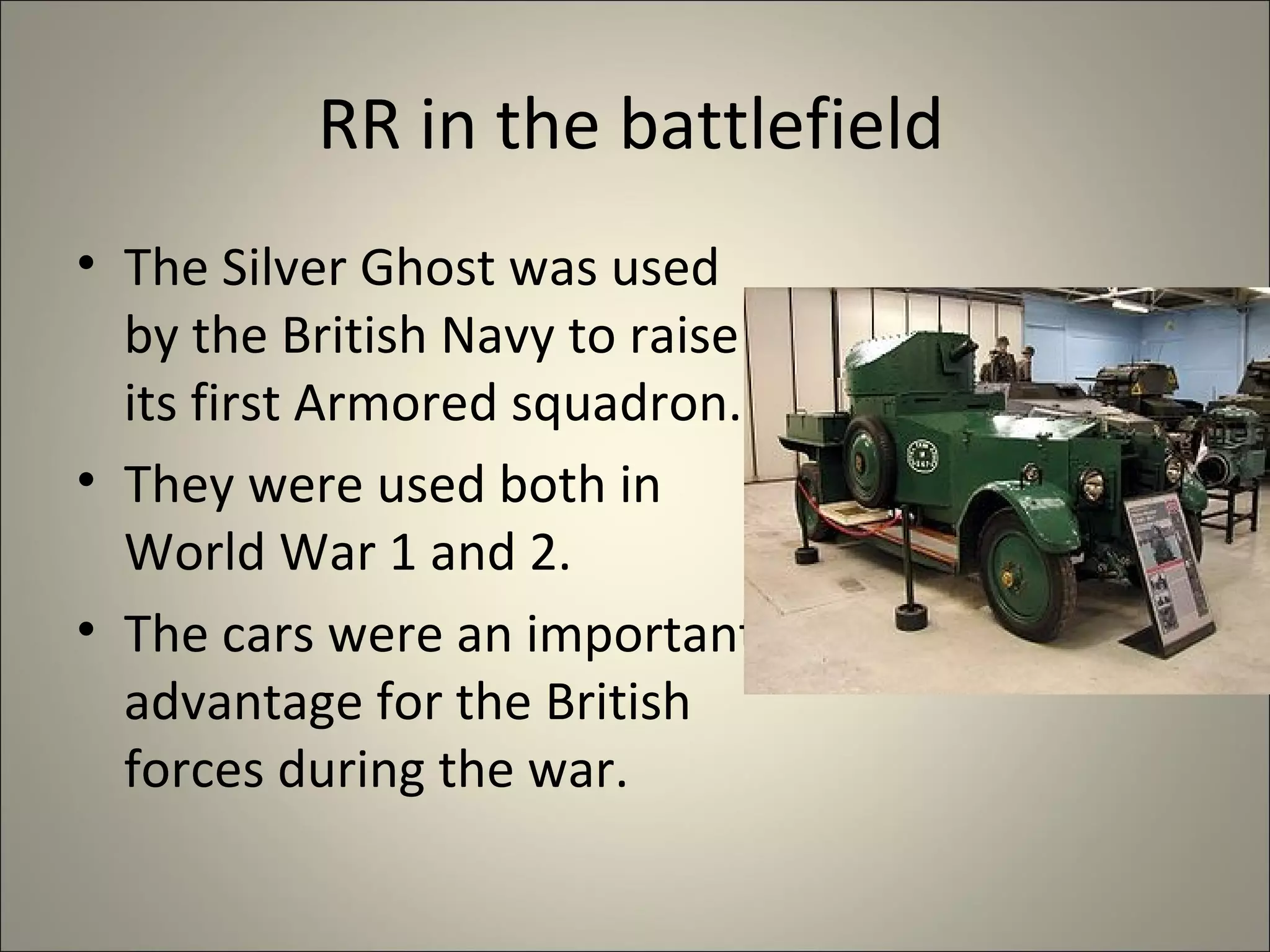 Rolls Royce Presentation Ppt