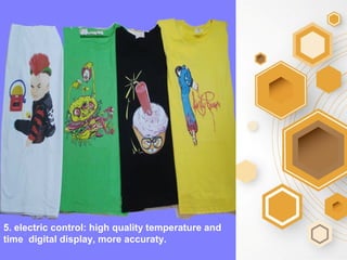 5. electric control: high quality temperature and
time digital display, more accuraty.
 