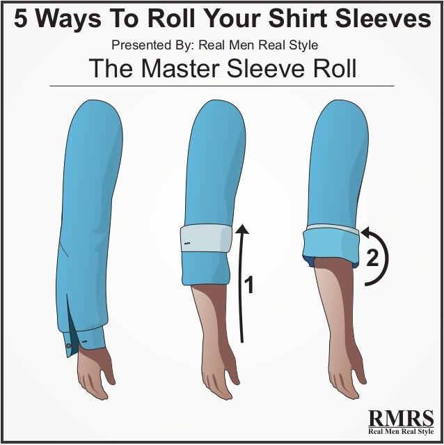 How To Roll Up Dress Shirt Sleeves