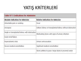 YATIŞ KRİTERLERİ

 