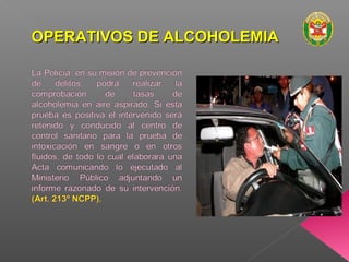 OOPPEERRAATTIIVVOOSS DDEE AALLCCOOHHOOLLEEMMIIAA 
 