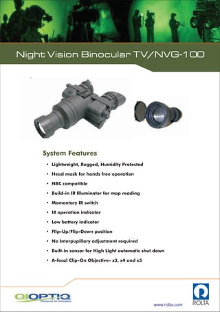 Night Vision scopes by Rolta