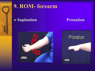 Range of motion exercises | PPTX