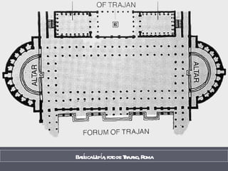 Basílica Ulpía, foto de Trajano, Roma 