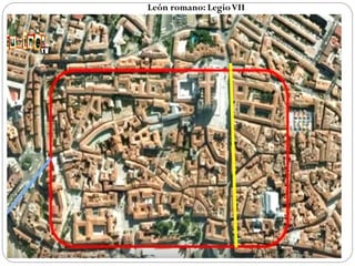 León romano: LegioVII
 