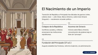 Roma Imperial: El Auge, Legado y Transformación de un Imperio Inmortal ...