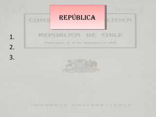 1.  2.  3.  REPÚBLICA 