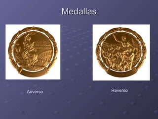 Medallas Anverso Reverso 