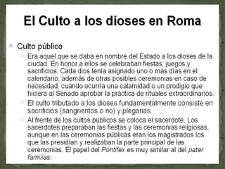 DIOSES PURAMENTE ROMANOS
