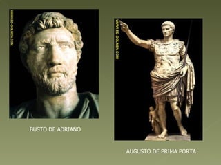 BUSTO DE ADRIANO AUGUSTO DE PRIMA PORTA 