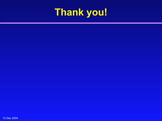 12 Dec 2004 Thank you! 