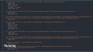 File too big
 