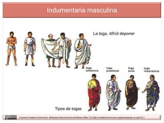 Indumentaria masculina


                                                                      La toga, difícil deponer




                                  Tipos de togas

Licencia Creative Commons Attribution-Noncommercial-Share Alike 3.0 (http://creativecommons.org/licenses/by-nc-sa/3.0/ )
 