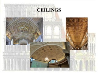 CEILINGS
 