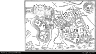 History of Architecture(Year 1) By Anjith Augustine
 