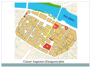 Caesar Augustae (Zaragoza) plan
 