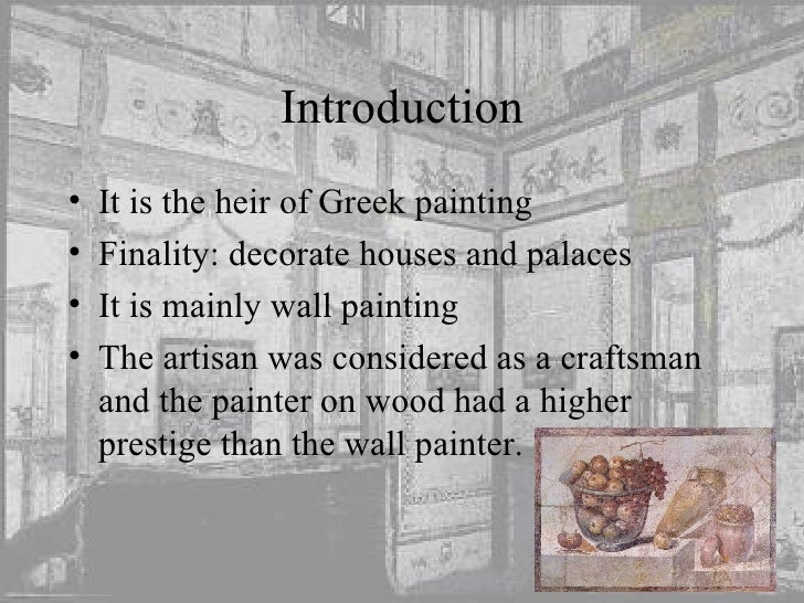 Roman Painting