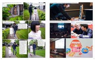 18 19
Oh, je cours dans
la ville pour arriver
à la banque avant
sa fermeture…parce
que j’ai décidé
d’aller en Chine et
d’aller m’acheter
sur le champ un
billet d’avion. On
me voit courir un
peu partout en
parlant chinois. Un
grand film ! Et toi,
tu es contente de
tes dessins ?
Le jour de présentation des travaux de fin d’année est enfin
arrivé !
On a passé des heures
dessus ! En plus, je me
mets en scène, j’ai fait
l’acteur en chinois. 太有
意思了(c’était amusant) !
J’ai tourné un petit film avec
des amis, Nicolas notamment.
Ah bon ? Raconte
moi un peu l’histoire !
Ecoute, j’ai fait
de mon mieux ! Tu
me diras ce que tu
en penses. Je me
réjouis de voir le
tien en tous cas.
Ca va Newton? Pas trop stressé ?
Qu’as-tu fait comme travail ?
C’est au tour de Newton. Il lance son film après l’avoir brièvement introduit en chinois.
Durant la diffusion, les rires fusent dans la salle et ce sont des
applaudissements nourris qui accueillent le générique de fin.
谢谢 (merci) !
Félicitations Newton ! Tu t’es mis le public dans
la poche avec ton humour et tes talents d’acteur !
 