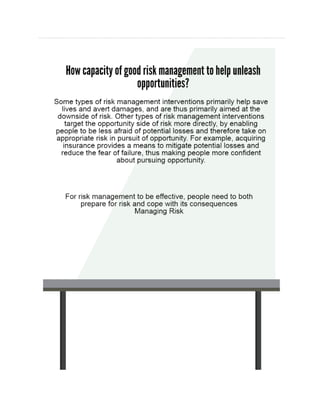 Risk and Opportunity Management