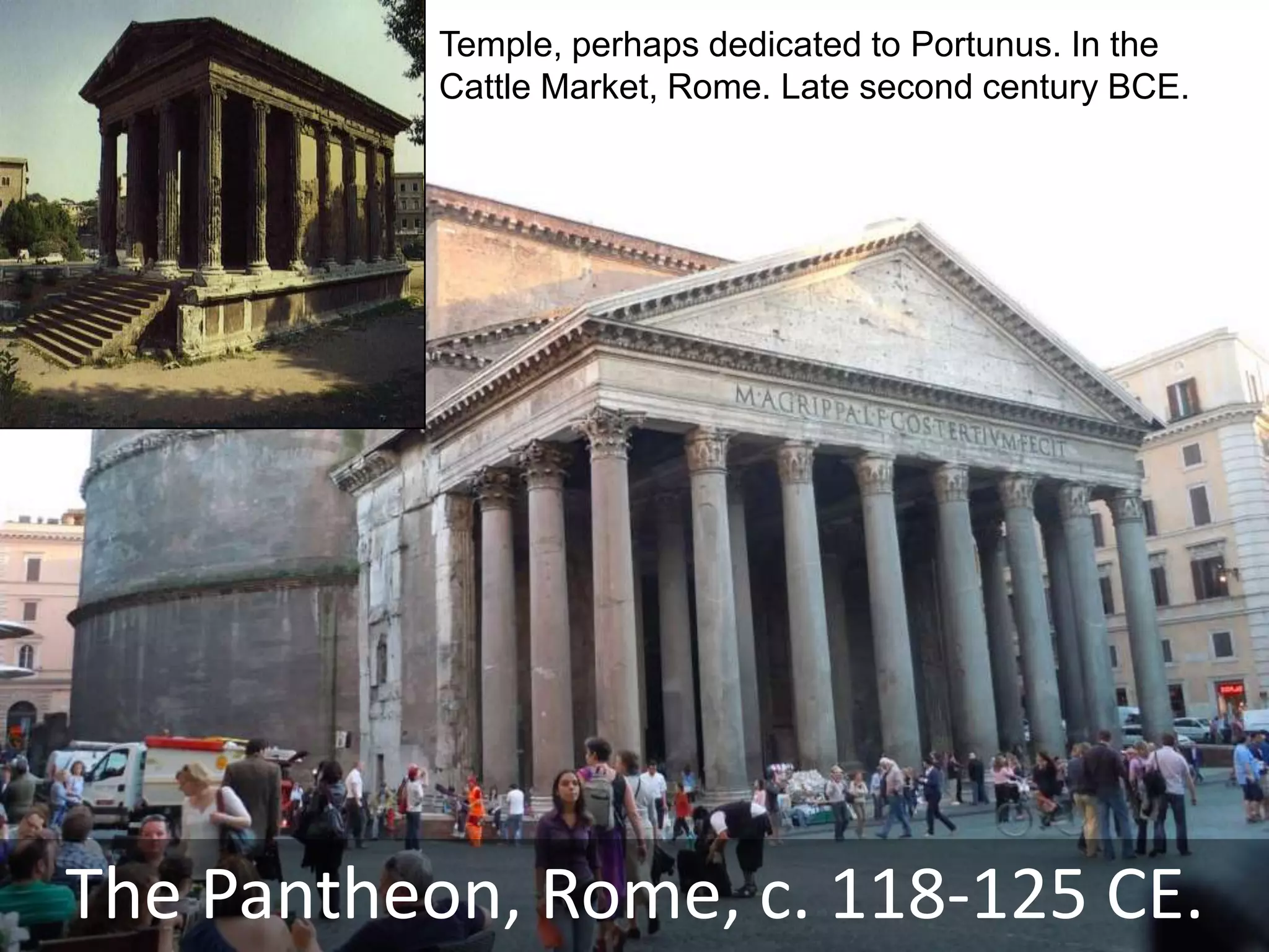 The PantheonHadrian  117-138 CE 