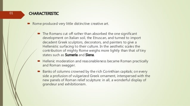 Roman architecture essay