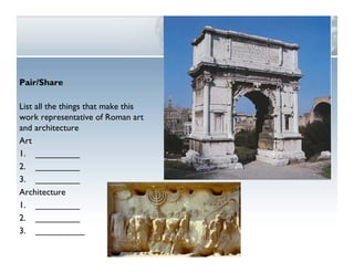 Roman Art Part 2.pdf and a art of Roman Empire | PDF