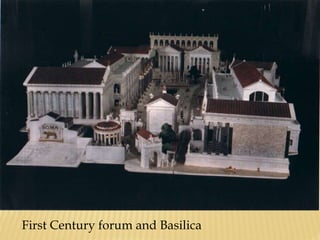 First Century forum and Basilica 