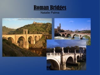Roman Bridges
Natalie Palma

 