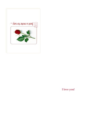 Romance Card Slide 1