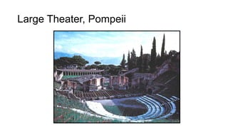 Large Theater, Pompeii
 