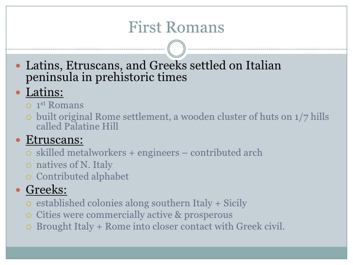 World History Chapter 6 Ancient Rome And Early Christianity