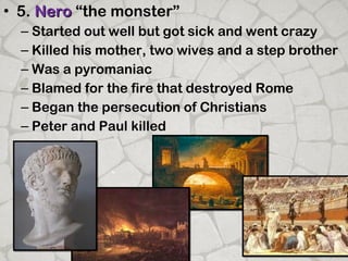 Roman Rendl Pyromaniac Roman Empire | PPT