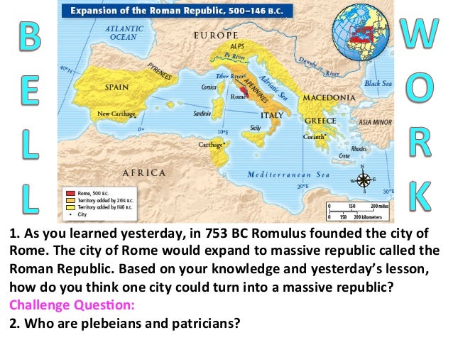 Roman empire lesson 2 the Roman Republic