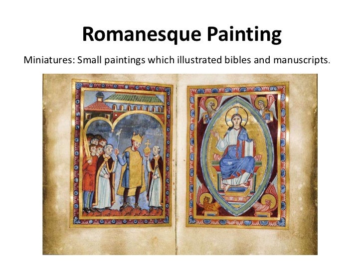 Romanesque and gothic