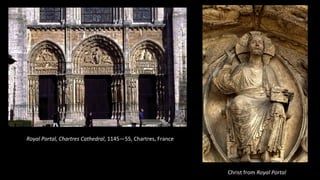 Royal Portal, Chartres Cathedral, 1145—55, Chartres, France
Christ from Royal Portal
 