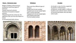 Comprehensive Overview of Romanesque Architecture: Characteristics ...