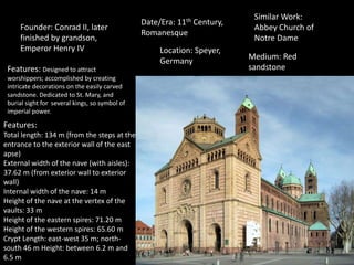 •
•

•
•

•

artist achieved amazing
structure by combining
elements of different
centuries in one church
magnificent collection of
early church furniture
including choir stalls,
pulpit, lectern, candlestick
(5th century)
twelfth century inlaid floor
pavement
ninth century choir screens
reused from old church
below
upper wall and ceiling
decoration are eighteenth
century

● also, columns are spolia, taken
from Roman art

 