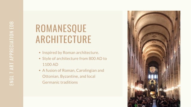 Romanesque vs. Gothic architecture