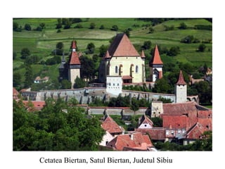 Cetatea Biertan, Satul Biertan, Judetul Sibiu 