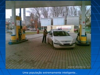 Uma população extremamente inteligente…

 