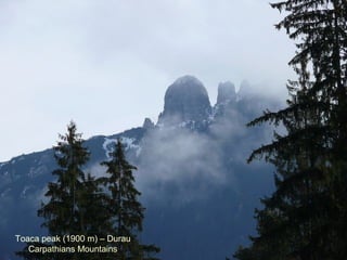 Toaca peak (1900 m) – Durau Carpathians Mountains 
