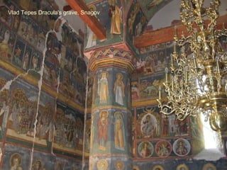 Vlad Tepes Dracula's grave, Snagov 