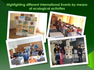 Elena Cuza School - Ecological Activities