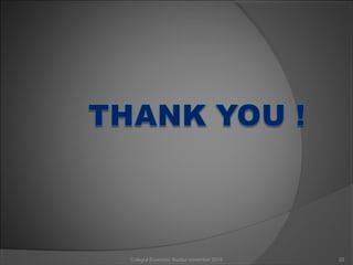 23Colegiul Economic Buzău/ november 2015
 