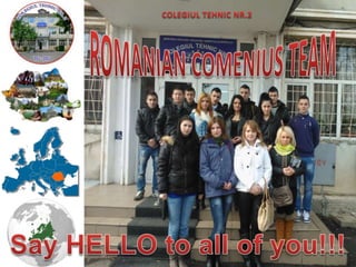 Romanian comenius team